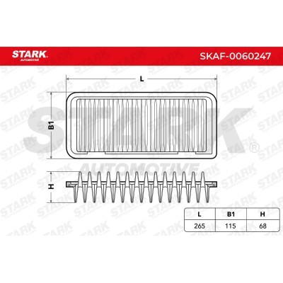 Air Filter Stark SKAF-0060247 SKAF-0060247 - photo 2