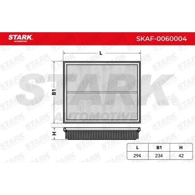 Air Filter Stark SKAF-0060004 SKAF-0060004 - photo 6