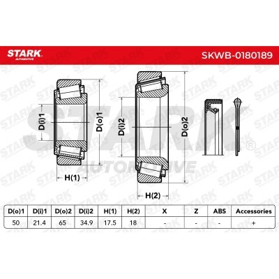 Wheel Bearing Stark SKWB-0180189 SKWB-0180189 - photo 2