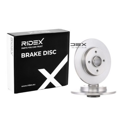 Brake Disc RIDEX 82B0420 82B0420 - photo 2