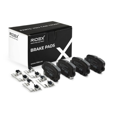 Brake Pads Set RIDEX 402B1624 402B1624 - photo 2