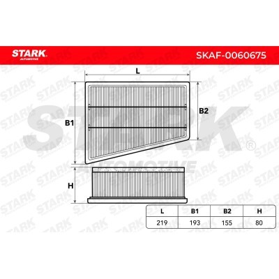 Air Filter Stark SKAF-0060675 SKAF-0060675 - photo 6