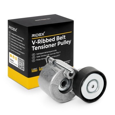Belt Tensioner V-Ribbed Belt RIDEX 310T0639 310T0639 - photo 1