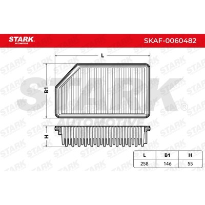 Air Filter Stark SKAF-0060482 SKAF-0060482 - photo 3