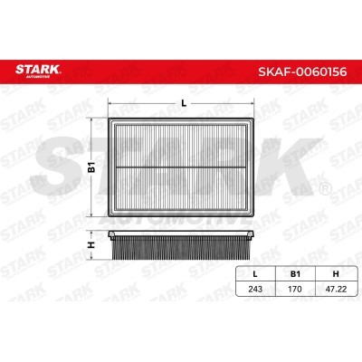 Air Filter Stark SKAF-0060156 SKAF-0060156 - photo 4