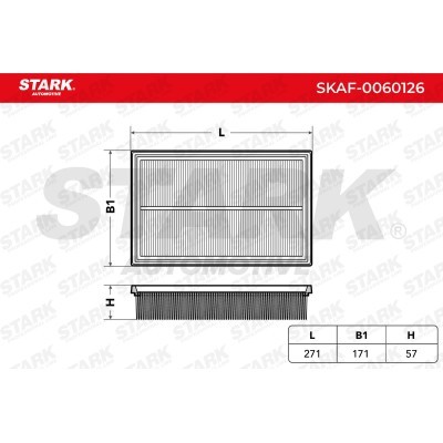 Air Filter Stark SKAF-0060126 SKAF-0060126 - photo 5