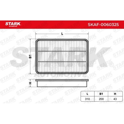 Air Filter Stark SKAF-0060325 SKAF-0060325 - photo 4