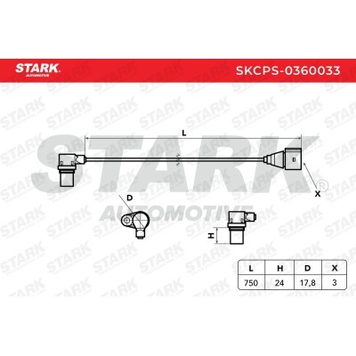 Crankshaft Pulse Sensor Stark SKCPS-0360033 SKCPS-0360033 - photo 3