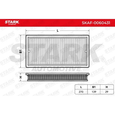 Air Filter Stark SKAF-0060431 SKAF-0060431 - photo 4