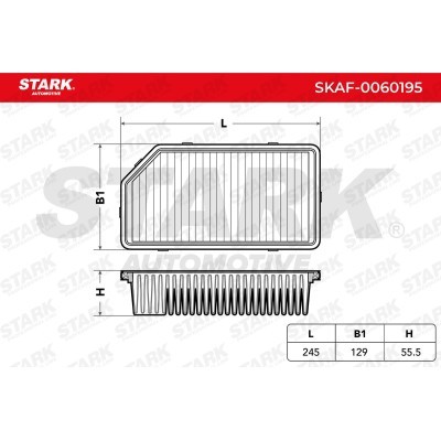 Air Filter Stark SKAF-0060195 SKAF-0060195 - photo 2