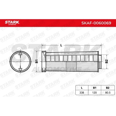 Air Filter Stark SKAF-0060069 SKAF-0060069 - photo 10