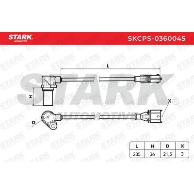 Crankshaft Pulse Sensor Stark SKCPS-0360045 SKCPS-0360045 - photo 2