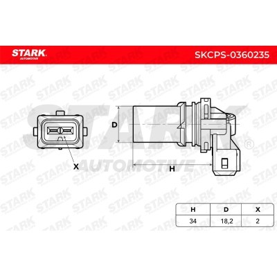 Crankshaft Pulse Sensor Stark SKCPS-0360235 SKCPS-0360235 - photo 6