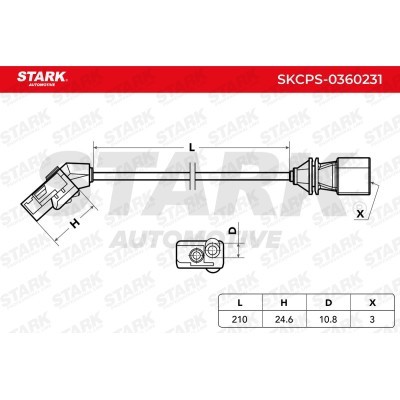 Crankshaft Pulse Sensor Stark SKCPS-0360231 SKCPS-0360231 - photo 6