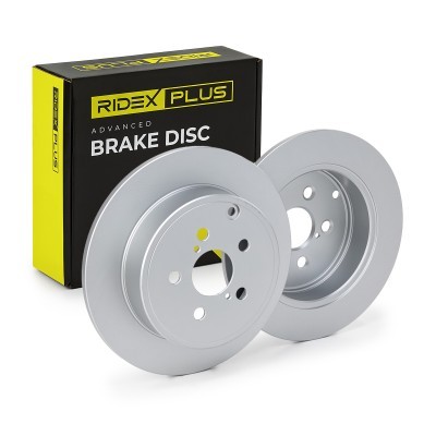 Brake Disc RIDEX 82B0116P 82B0116P - photo 2