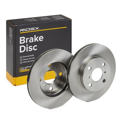 Brake Disc RIDEX 82B0766 82B0766 - photo 3