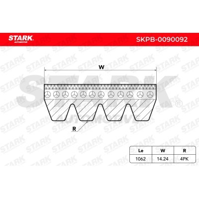 V-Ribbed Belt Stark SKPB-0090092 SKPB-0090092 - photo 4