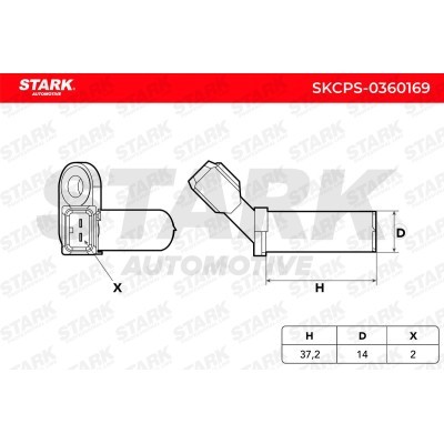 Crankshaft Pulse Sensor Stark SKCPS-0360169 SKCPS-0360169 - photo 6