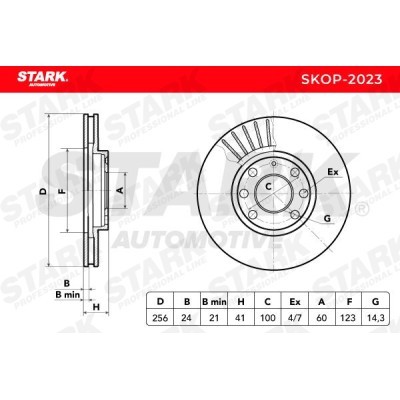 Brake Disc Stark SKOP-2023 SKOP-2023 - photo 4