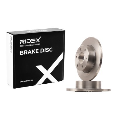 Brake Disc RIDEX 82B1656 82B1656 - photo 2