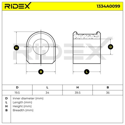 Stabiliser Bar Mounting RIDEX 1334A0099 1334A0099 - photo 5