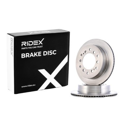 Brake Disc RIDEX 82B0272 82B0272 - photo 2