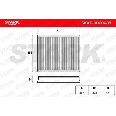 Air Filter Stark SKAF-0060487 SKAF-0060487 - photo 3