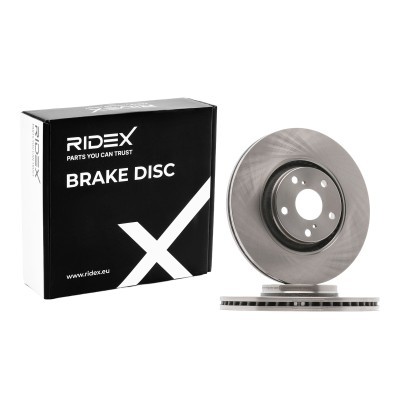 Brake Disc RIDEX 82B0587 82B0587 - photo 2