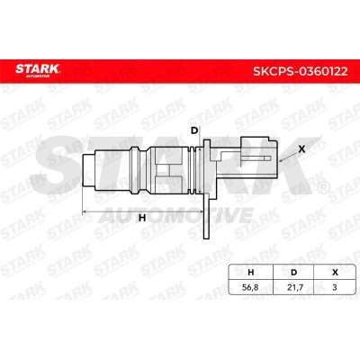 Crankshaft Pulse Sensor Stark SKCPS-0360122 SKCPS-0360122 - photo 6