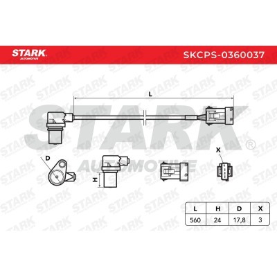 Crankshaft Pulse Sensor Stark SKCPS-0360037 SKCPS-0360037 - photo 4