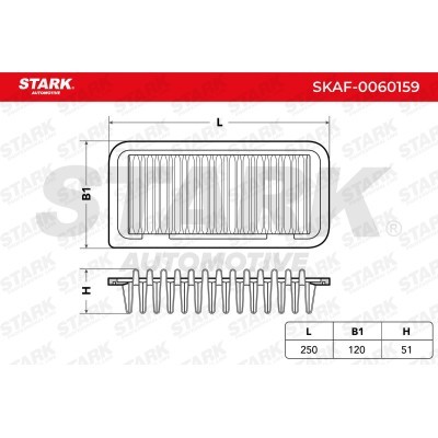 Air Filter Stark SKAF-0060159 SKAF-0060159 - photo 5