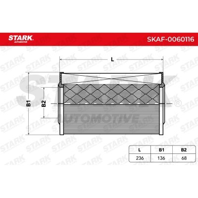 Air Filter Stark SKAF-0060116 SKAF-0060116 - photo 6