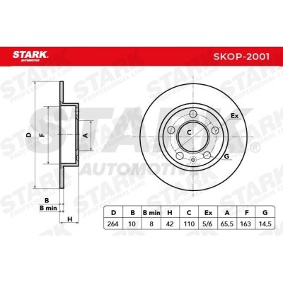 Brake Disc Stark SKOP-2001 SKOP-2001 - photo 5