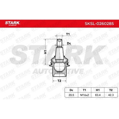 Ball Joint Stark SKSL-0260285 SKSL-0260285 - photo 7