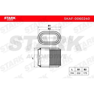 Air Filter Stark SKAF-0060240 SKAF-0060240 - photo 4