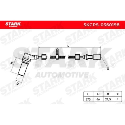 Crankshaft Pulse Sensor Stark SKCPS-0360198 SKCPS-0360198 - photo 5