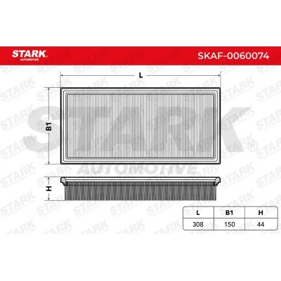 Air Filter Stark SKAF-0060074 SKAF-0060074 - photo 5