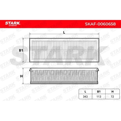 Air Filter Stark SKAF-0060658 SKAF-0060658 - photo 6