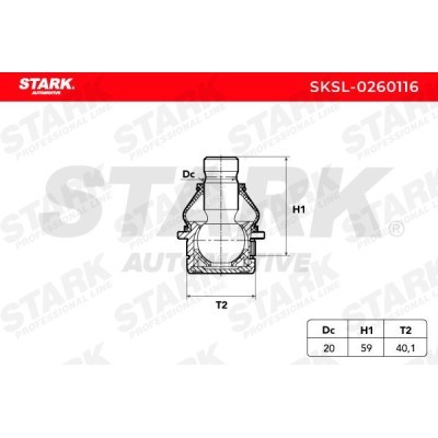 Ball Joint Stark SKSL-0260116 SKSL-0260116 - photo 5