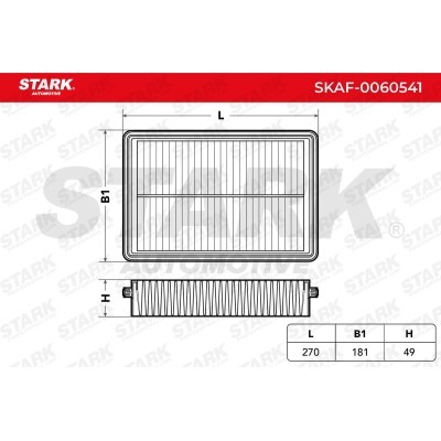 Air Filter Stark SKAF-0060541 SKAF-0060541 - photo 5