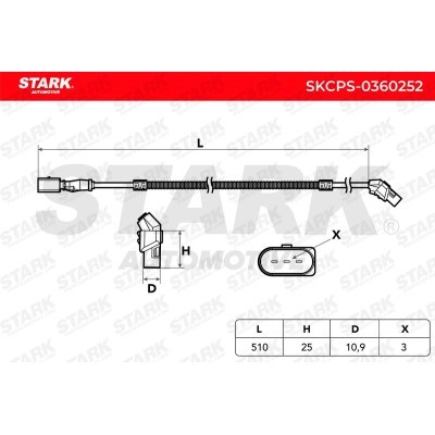 Crankshaft Pulse Sensor Stark SKCPS-0360252 SKCPS-0360252 - photo 6