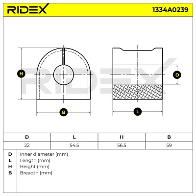 Stabiliser Bar Mounting RIDEX 1334A0239 1334A0239 - photo 5