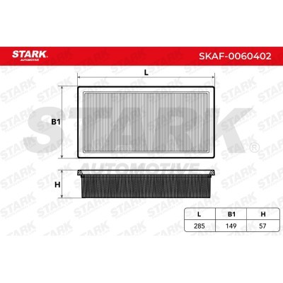 Air Filter Stark SKAF-0060402 SKAF-0060402 - photo 2