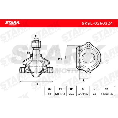 Ball Joint Stark SKSL-0260224 SKSL-0260224 - photo 5