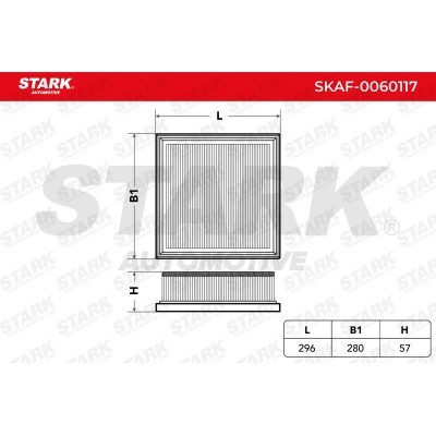 Air Filter Stark SKAF-0060117 SKAF-0060117 - photo 1