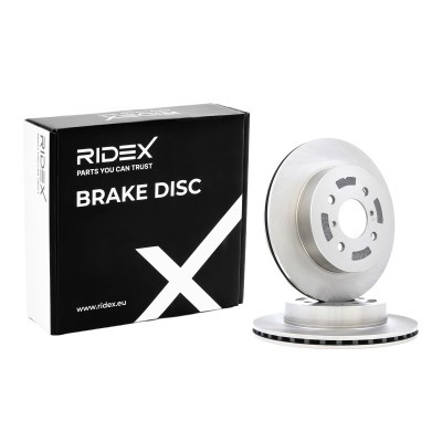 Brake Disc RIDEX 82B0345 82B0345 - photo 2