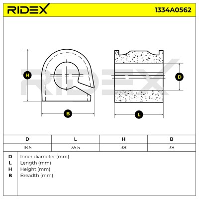 Stabiliser Bar Mounting RIDEX 1334A0562 1334A0562 - photo 6