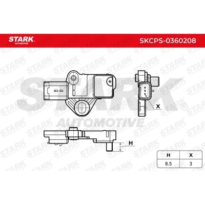 Crankshaft Pulse Sensor Stark SKCPS-0360208 SKCPS-0360208 - photo 5