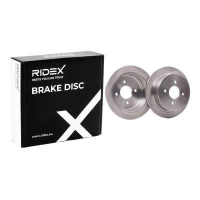 Brake Disc RIDEX 82B0822 82B0822 - photo 1
