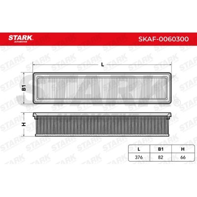 Air Filter Stark SKAF-0060300 SKAF-0060300 - photo 6
